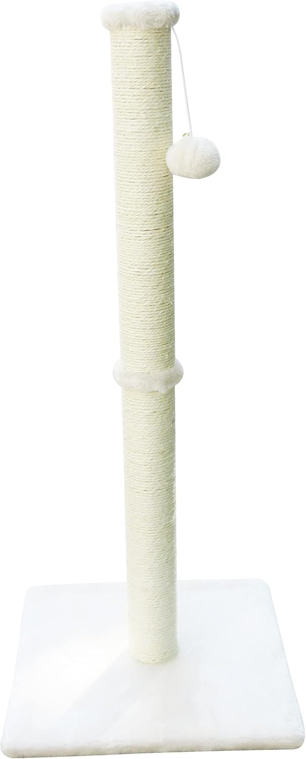 Petbarn Cat Scratching Post Beige (Beige)